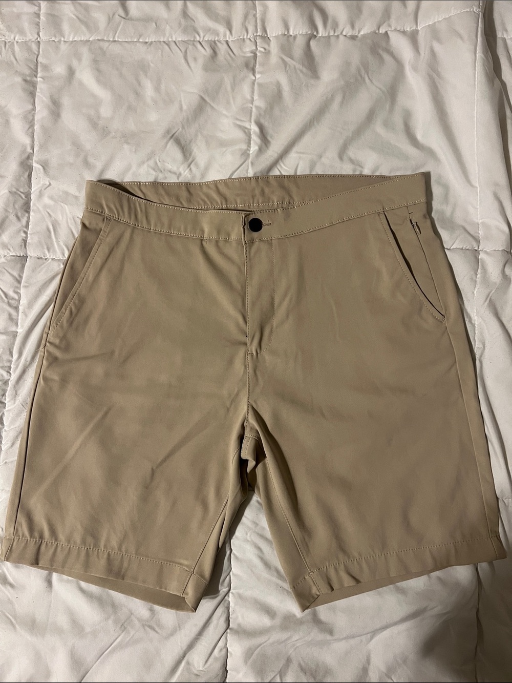 Jachs Beige Performance Hybrid Shorts